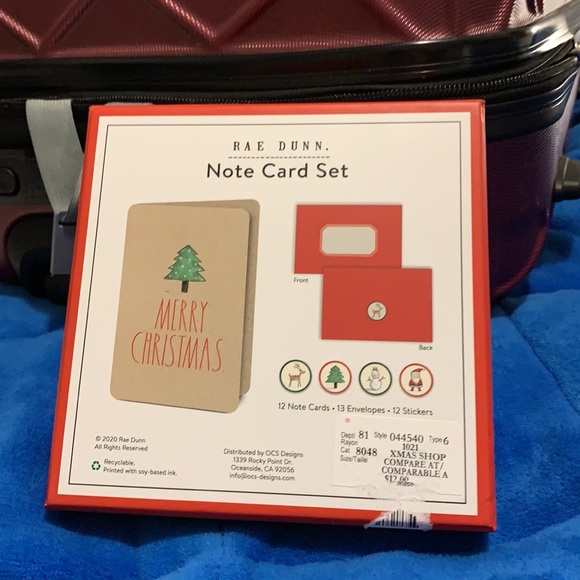 Christmas note card set - Picture 2 of 2